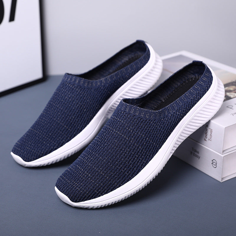Damen Atmungsaktive Slip-On Sneakers mit flexiblem Obermaterial EB