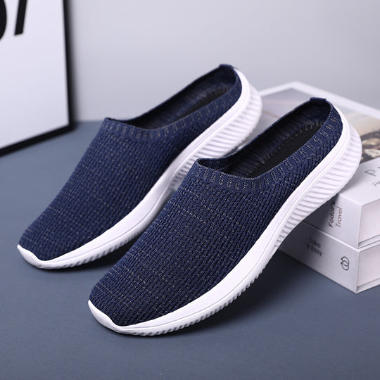 Damen Atmungsaktive Slip-On Sneakers mit flexiblem Obermaterial EB