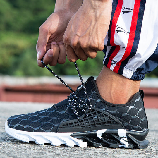 Damen Sportliche Leichtgewicht Laufschuhe mit innovativem Schnellschnürsystem EB