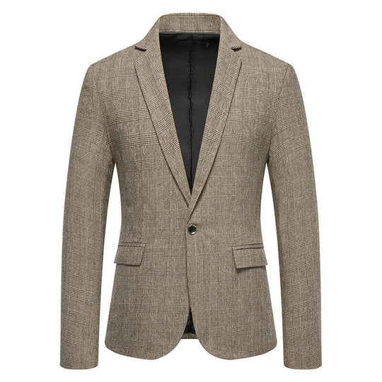 Herren eleganter Blazer im Herringbone-Design EB