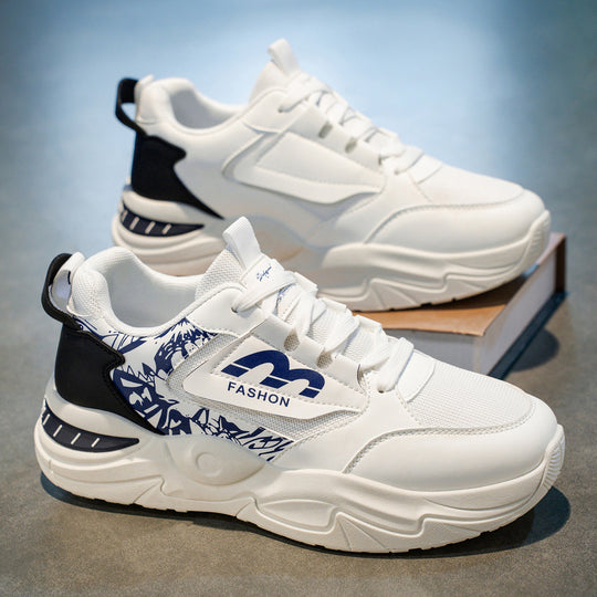 Damen Sportliche Sneakers mit dynamischer Profilgestaltung und rutschfester Sohle EB