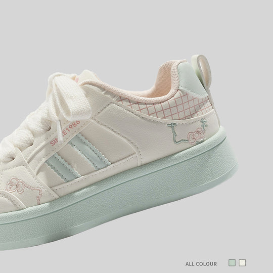 Damen Sneaker mit gepolstertem Innensohle und modernen Akzenten EB