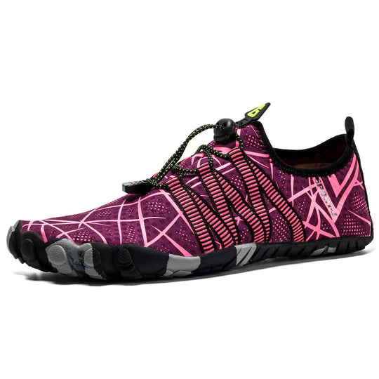 Damen Aqua-Laufschuhe mit flexiblem Schnellschnürsystem und rutschfester Sohle EB