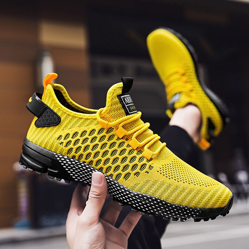 Damen Sportliche Lauf-Sneaker mit atmungsaktivem Mesh-Obermaterial und dämpfender Sohle EB