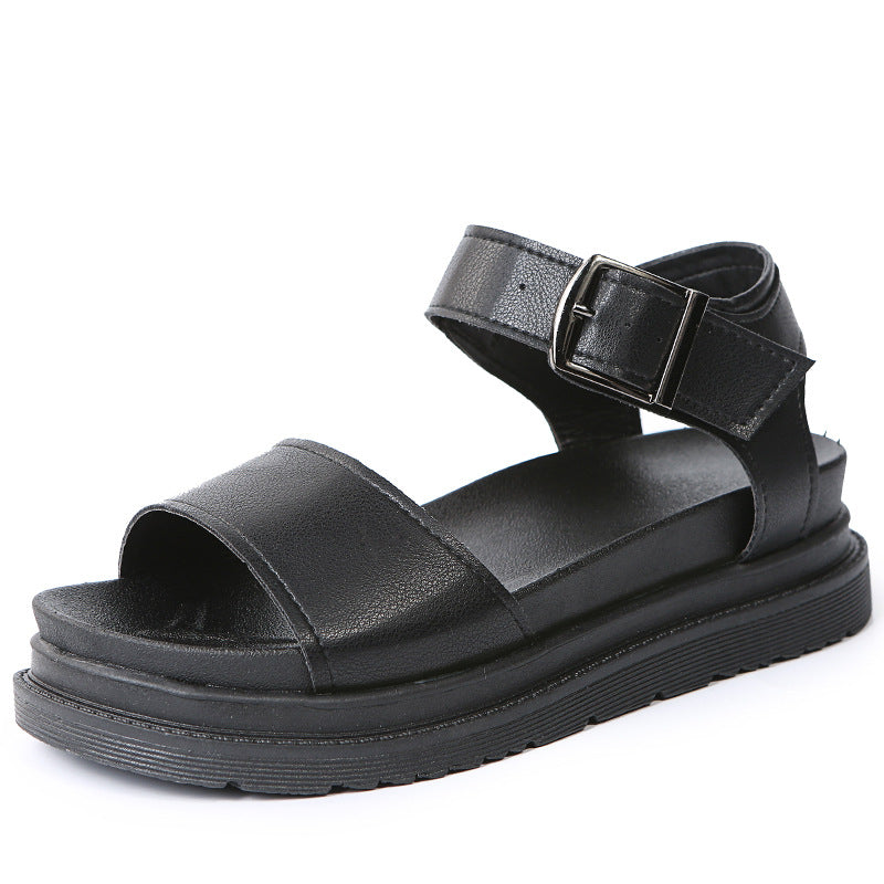 Damen Komfortable Plateausandalen EB
