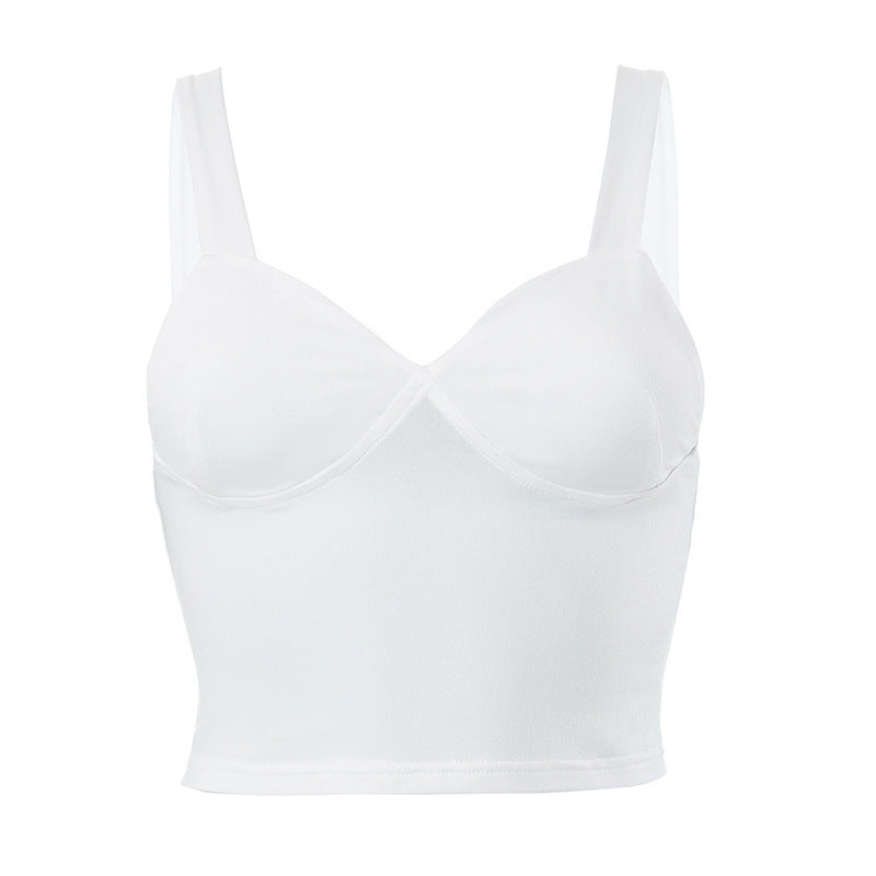 Damen Crop Top mit komfortabler Passform und elegantem Dekolleté EB