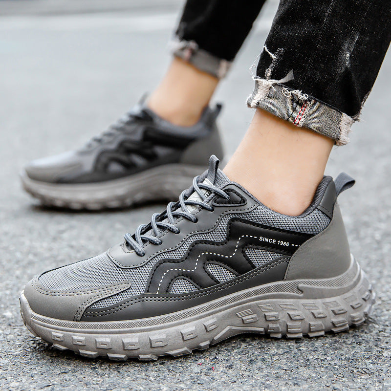 Herren Sportliche Lauf-Sneaker mit robustem Profil und dämpfender Sohle EB