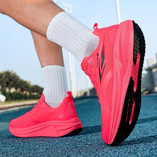 Damen Hochleistungs-Laufschuhe mit atmungsaktivem Mesh-Obermaterial und dämpfender Sohle EB