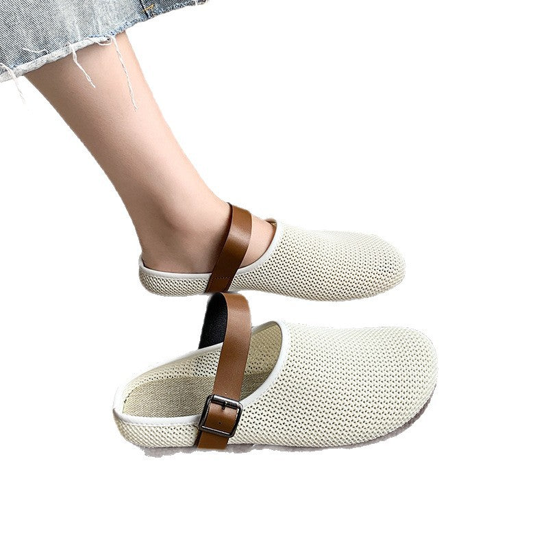 Damen Atmungsaktive Clogs mit verstellbarem Riemen EB