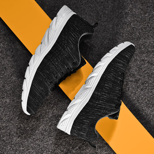 Unisex atmungsaktive leichte Strick-Sneaker mit dämpfender EVA-Sohle EB