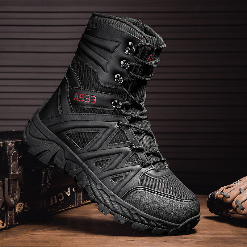 Herren Hochwertige und robuste militärische Wanderschuhe EB
