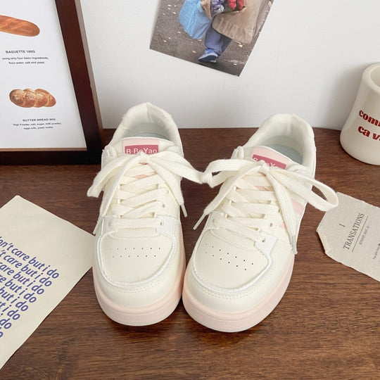 Damen Chunky Sneakers mit gepolsterter Sohle und sportlichen Akzenten EB