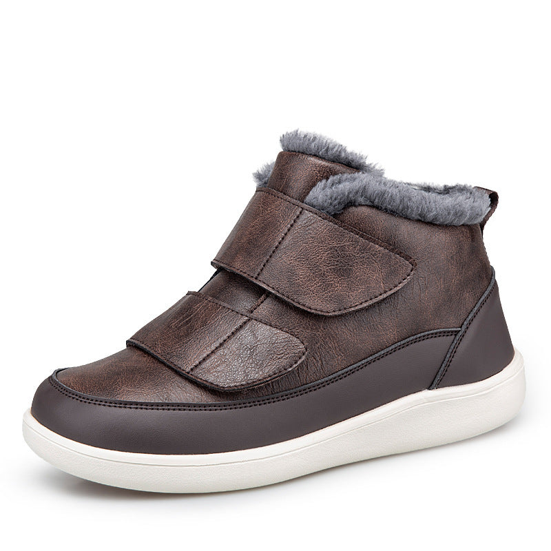 Damen Isolierte Winterstiefel mit verstellbaren Klettverschlüssen EB