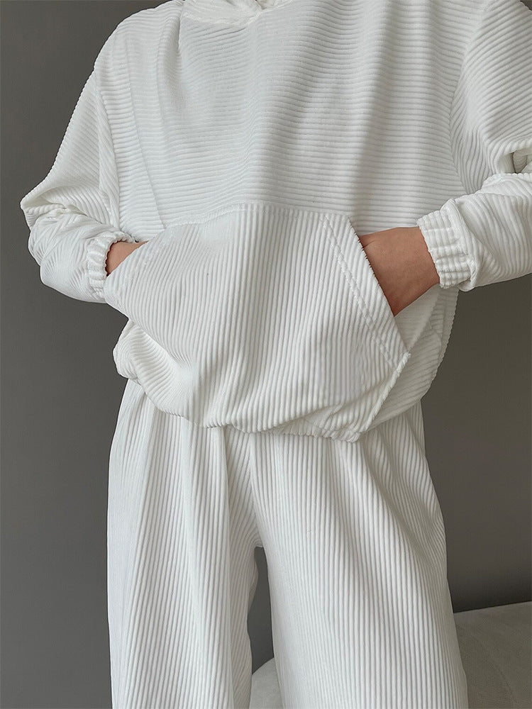 Damen Cord Lounge-Jogginganzug EB