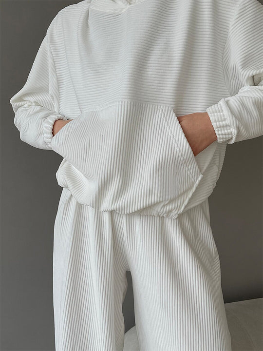 Damen Cord Lounge-Jogginganzug EB