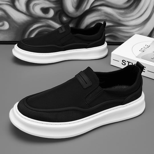Damen Slip-On Sneakers mit atmungsaktivem Obermaterial und flexiblem Design EB