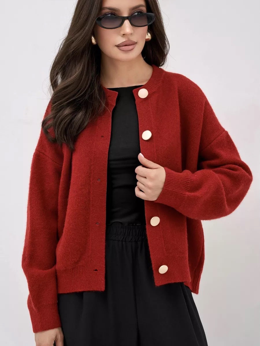Damen Modischer Strickpullover EB