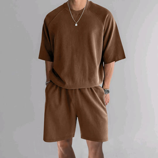 Herren funktionales Freizeit-Set aus atmungsaktivem Material mit bequemer Passform EB