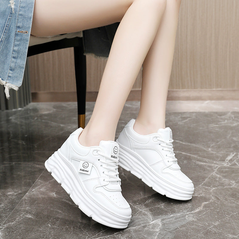 Damen Trendige Sneakers mit dämpfender Plateau-Sohle EB