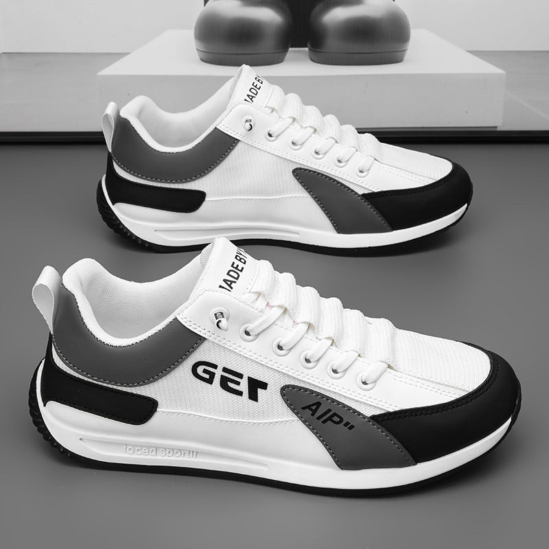 Damen Sportliche Sneakers mit atmungsaktiver Konstruktion und griffiger Gummisohle EB