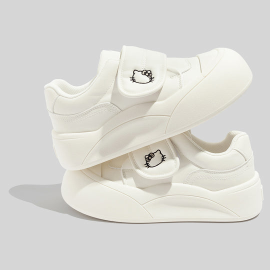 Damen Sneaker mit Klettverschluss und charmantem Tiermotiv EB