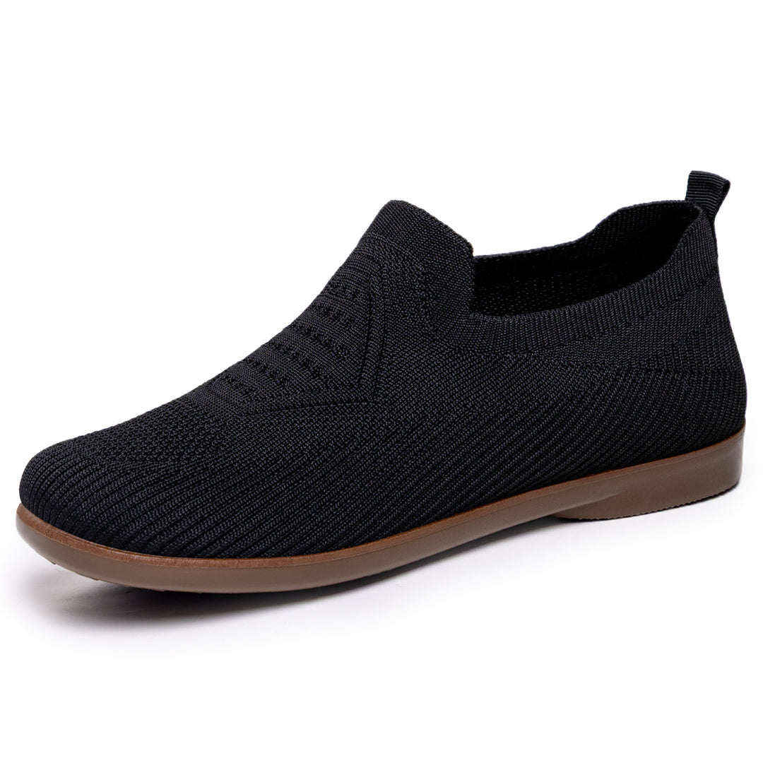 Damen Atmungsaktive und elastische Slip-On Schuhe EB