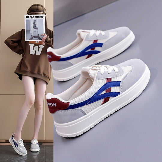 Damen Freizeitsneaker mit atmungsaktivem Obermaterial und rutschfester Sohle EB