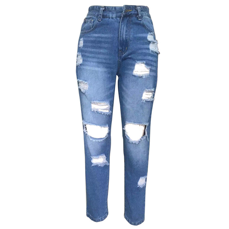 Damen destroyed Boyfriend Jeans EB