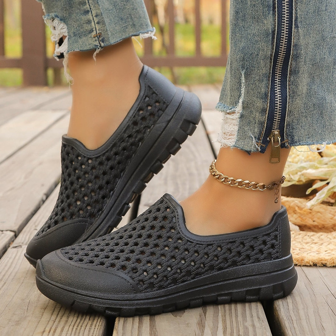 Damen atmungsaktive Freizeit Sneakers EB