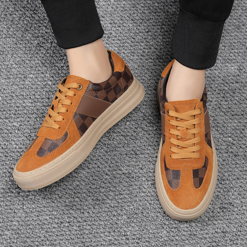 Damen Sneakers mit innovativem Karo-Design und rutschfester Sohle EB