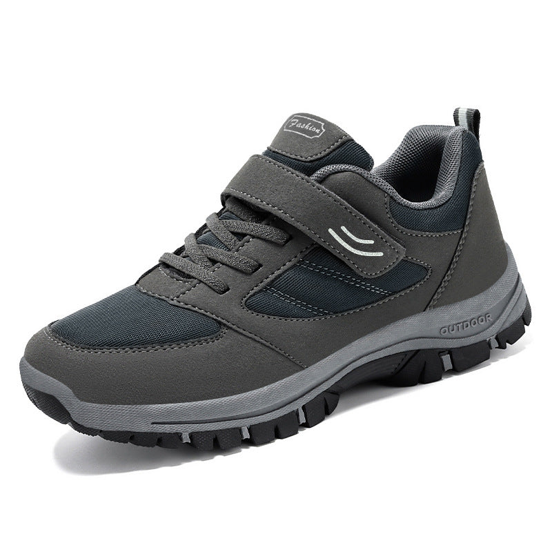 Damen Sportliche und atmungsaktive Sneakers mit Klettverschluss EB