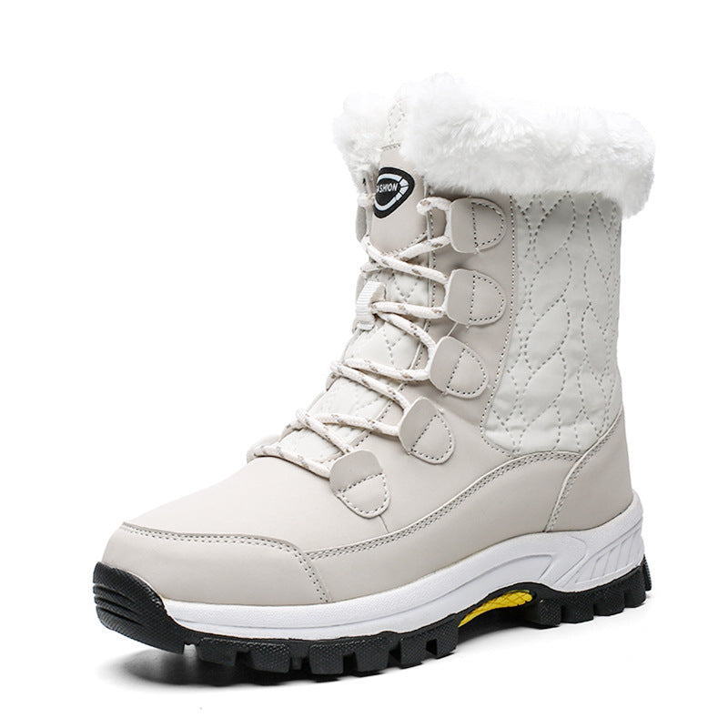 Damen Winterstiefel mit isolierter Fütterung und rutschfester Sohle EB
