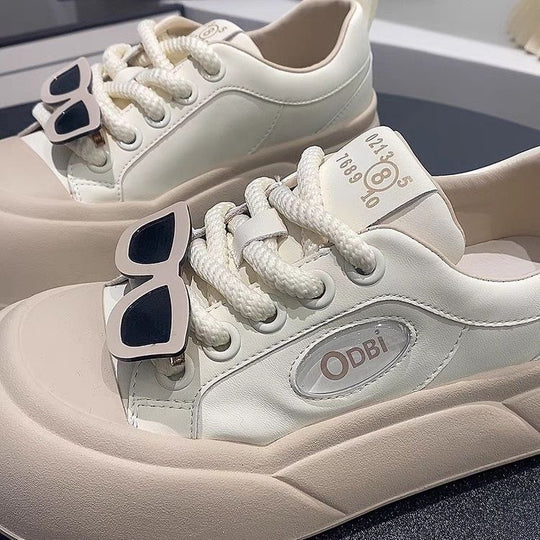 Damen Trendige Sneaker mit markantem Plateau EB