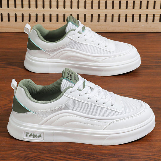 Damen Sportliche Komfort Sneakers mit atmungsaktivem Mesh-Obermaterial und dämpfender Sohle EB