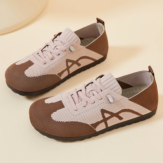 Damen Leichte Sneaker mit atmungsaktivem Mesh-Obermaterial und flexiblem Sohlenkonzept EB