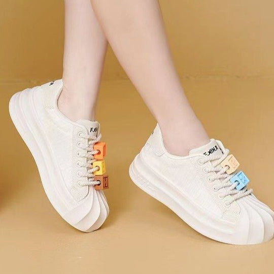 Damen Sneakers mit trendigem Gummizug und Softsohle EB