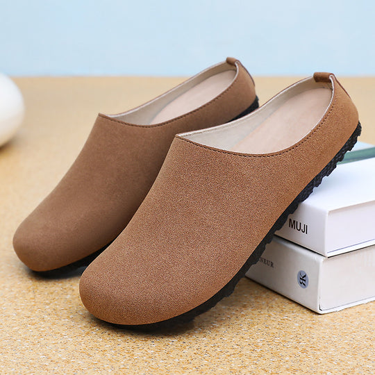 Damen Bequeme Clogs mit rutschfester Sohle und atmungsaktivem Innenfutter EB