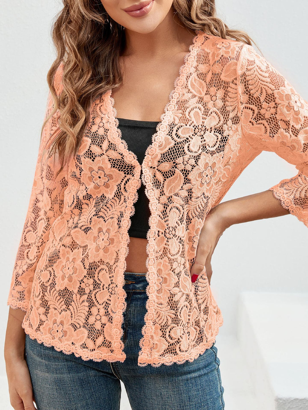 EB | Eleganter Blazer mit Spitze
