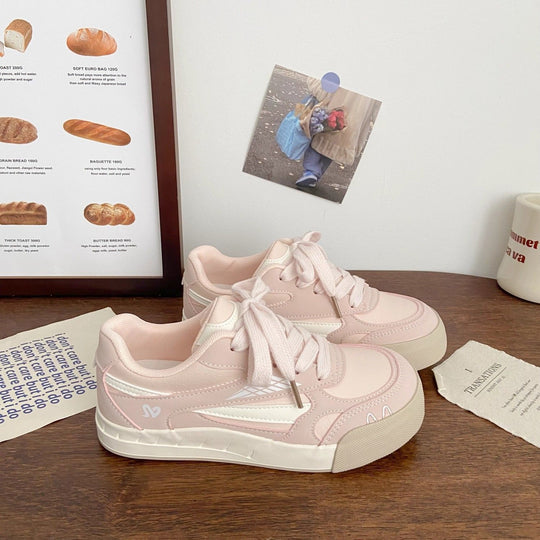 Damen Bequeme Sneakers mit kreativem Design und atmungsaktiver Oberflächenstruktur EB