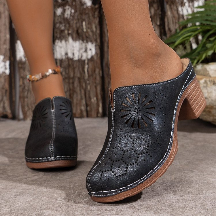 Damen Offene Clogs EB