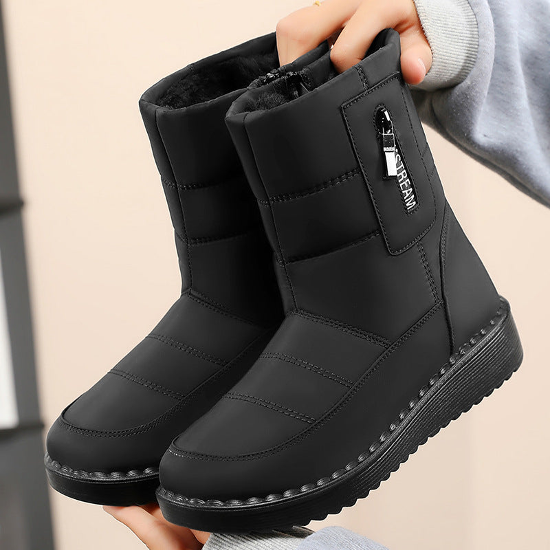 Damen Thermo-Winterstiefel mit rutschfester Sohle und isolierendem Innenfutter EB