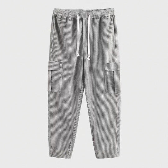 Damen Cargo-Hose mit elastischem Bund und praktischen Seitentaschen EB