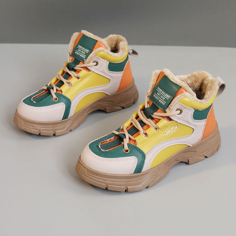 Damen Winterboots mit kuscheligem Innenfutter und rutschfester Sohle EB