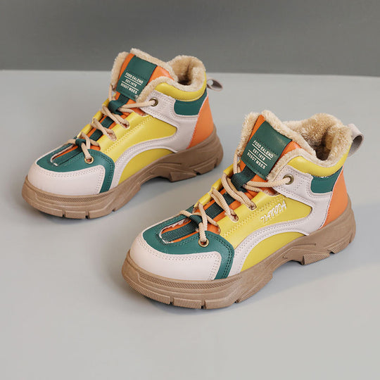 Damen Winterboots mit kuscheligem Innenfutter und rutschfester Sohle EB