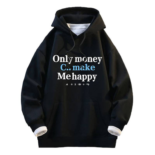 Damen Kapuzenpullover mit inspirierendem Print und lässigem Schnitt EB