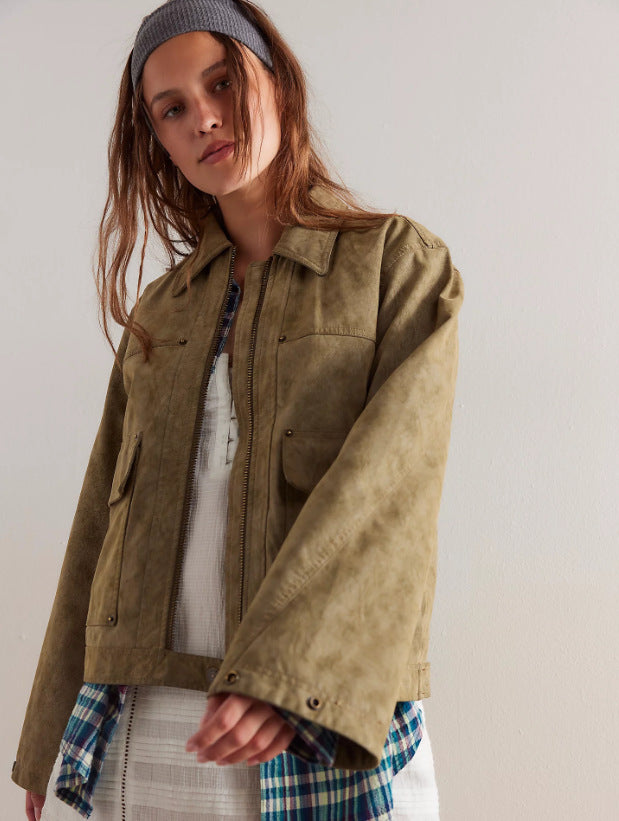 Damen Leichte Utility-Jacke EB