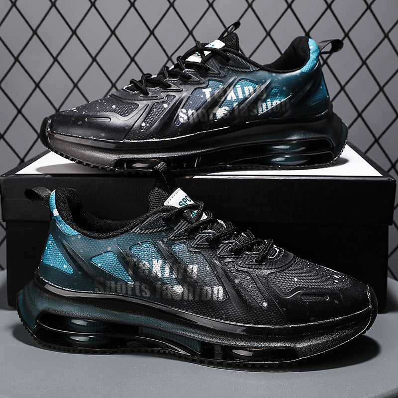 Damen Sportliche Air-Flow Sneakers mit atmungsaktivem Mesh-Obermaterial EB