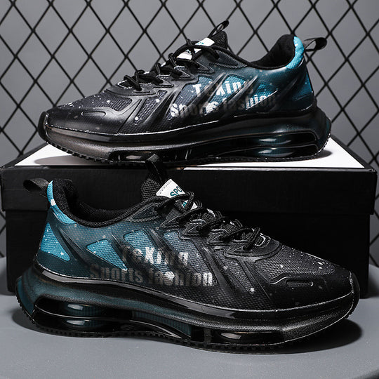 Damen Sportliche Air-Flow Sneakers mit atmungsaktivem Mesh-Obermaterial EB