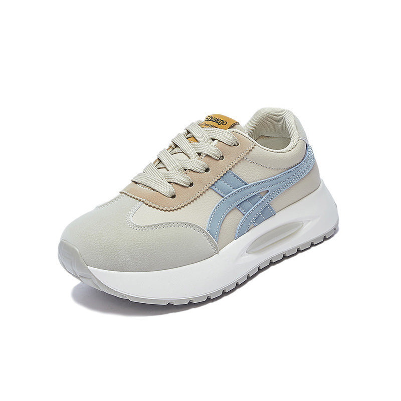 Damen Sportliche Sneaker mit atmungsaktiver Oberflächenstruktur und komfortabler Dämpfung EB