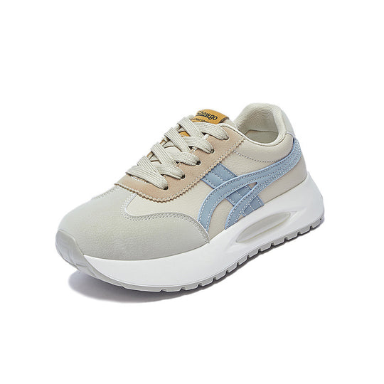 Damen Sportliche Sneaker mit atmungsaktiver Oberflächenstruktur und komfortabler Dämpfung EB
